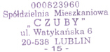 pieczatka SM2006